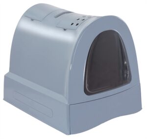 Kat Imac Kattenbak Zuma Met Schuiflade Blauw | Imac