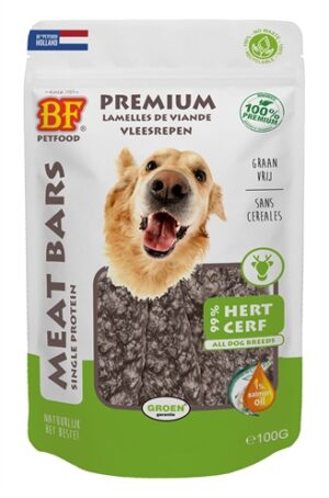 Hond Bf Petfood Meat Bars Hert | Bf Petfood